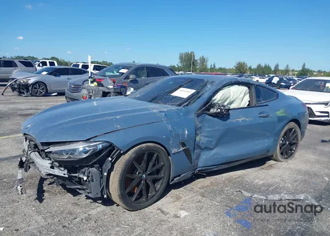 2019 BMW M850I xDrive from USA, damaged, VIN WBABC4C50KBU96114
